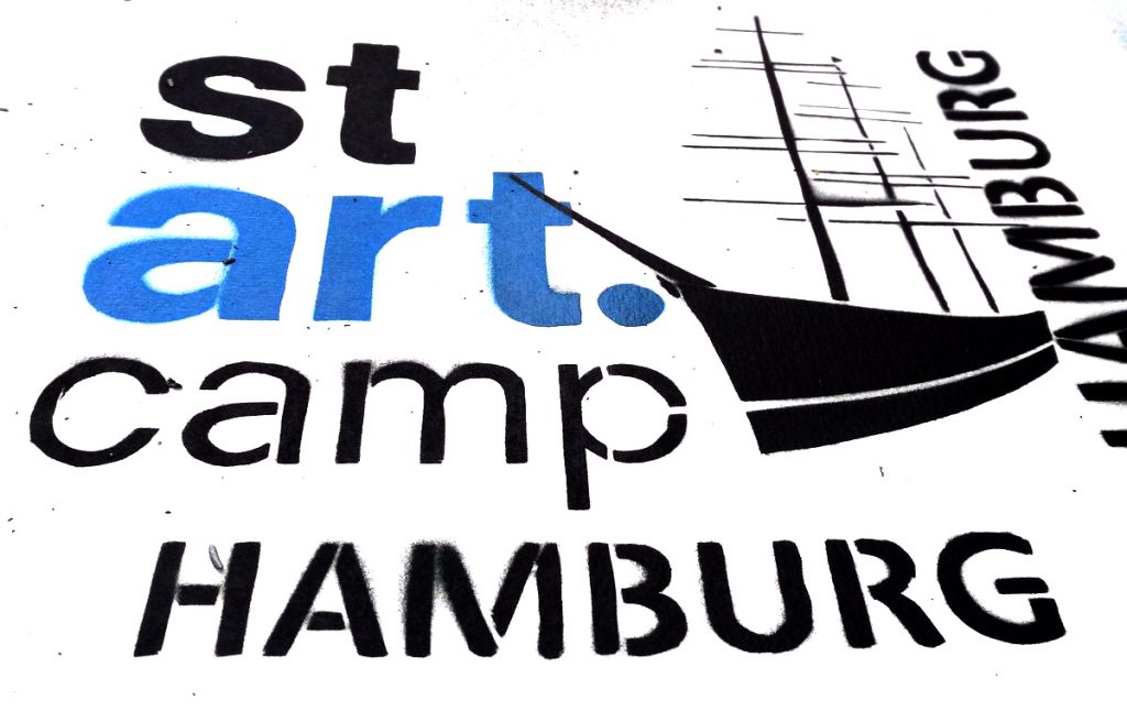Visual des stARTcamp Hamburg